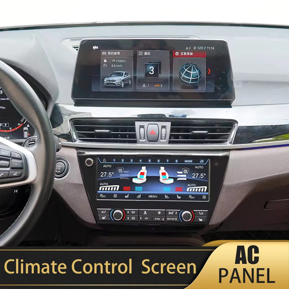 8.8Inch Climate Control Switch Panel For BMW X1 F48 X2 F39 Touch Screen Air Conditioner AC Panel Board Car Digital A/C Heater