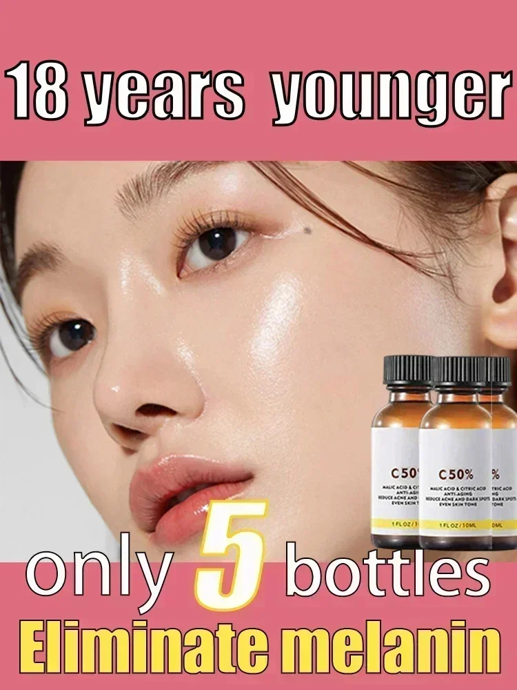 NewFace Care Skin care Moisturizing facial serum Exfoliating Peeling Oil Removing Melanin Plant essential oils0903