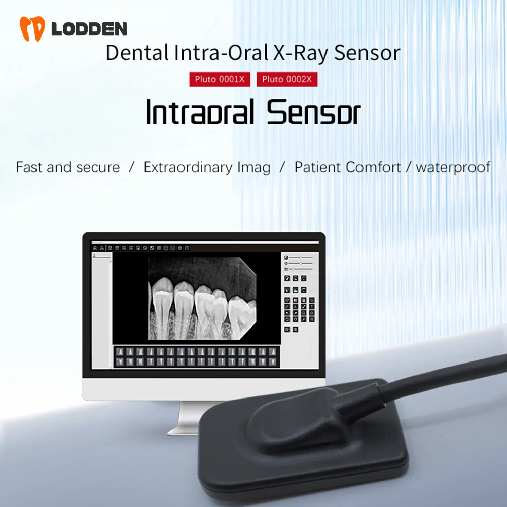 Dental X-ray Sensor X-Ray Radiovisiograph RVG Intraoral Portable Rx Digital Sensor System HD Image Dental Unit Dentistry Product