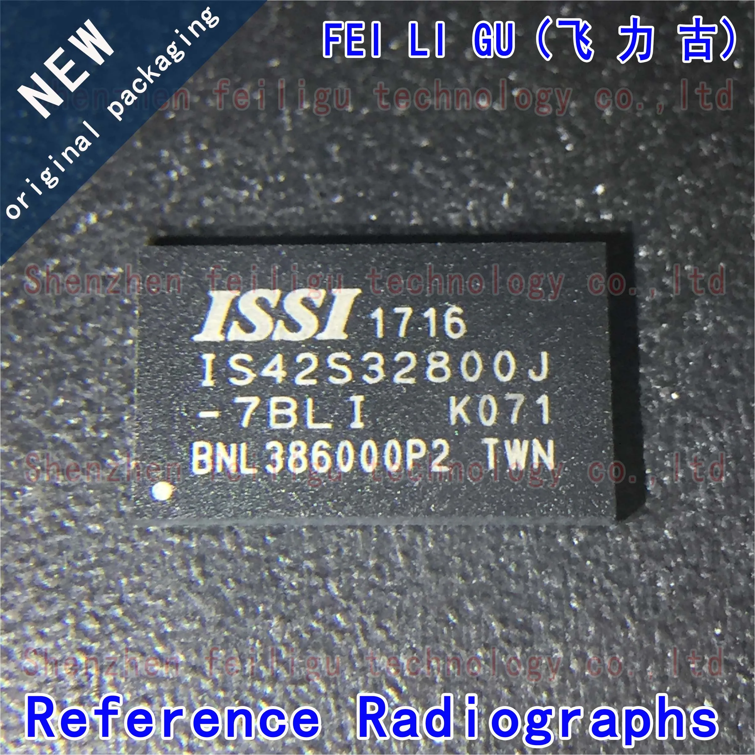 1~30PCS 100% New Original IS42S32800J-7BLI-TR IS42S32800J-7BLI IS42S32800J Package:TFBGA90 SDRAM 256Mb Memory Chip