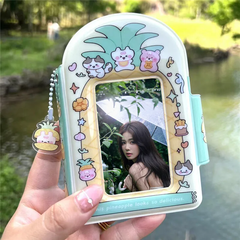 Postcard Organizer Booklet 3 Inch Photo Card Photocards Holder Collector Card Lomo Card Album For Photographs Kpop Binder