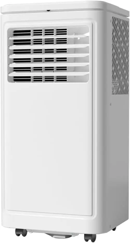 Pebble Portable Air Conditioner, 8000 BTU for Room up to 350 sq. ft, Portable AC with Dehumidifier & Fan, 2 Fan Speeds, 24H 