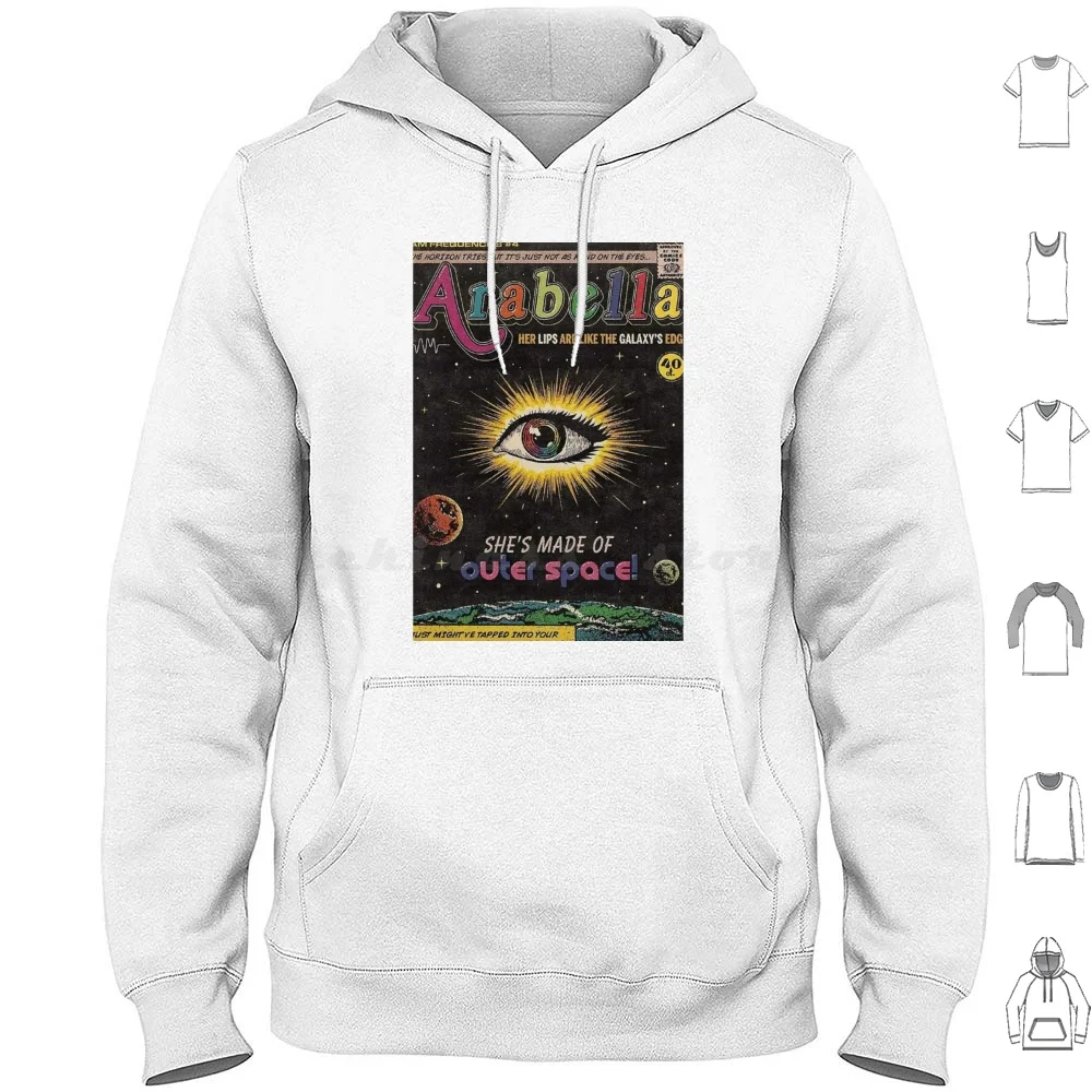 Arabella Monkeys Tour Hoodies Long Sleeve Arctic Monkey Arctic Monkey Face Arctic Monkey Arctic Monkey Arctic Monkey