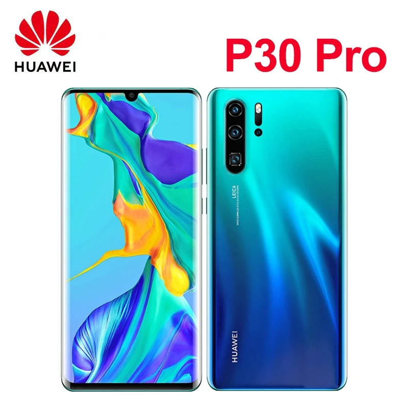Global HUAWEI P30 Pro Smartphone Android 6.47 inch 8GB+128GB/512GB Cellphones Dual SIM 4200mAh Google Play Store Mobile phones