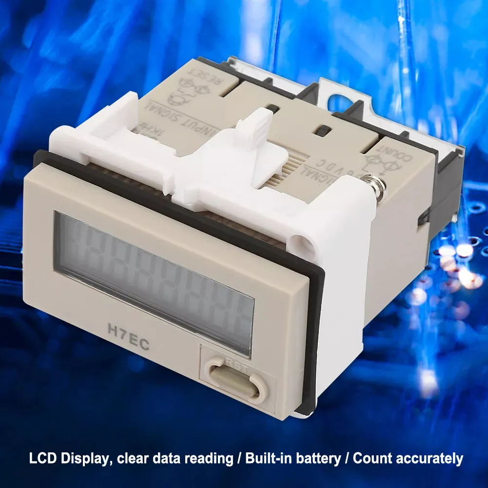 Effective Measurement Tool H7EC NV Digital Counter Featuring Built in Lithium Battery for Extended Operation Time