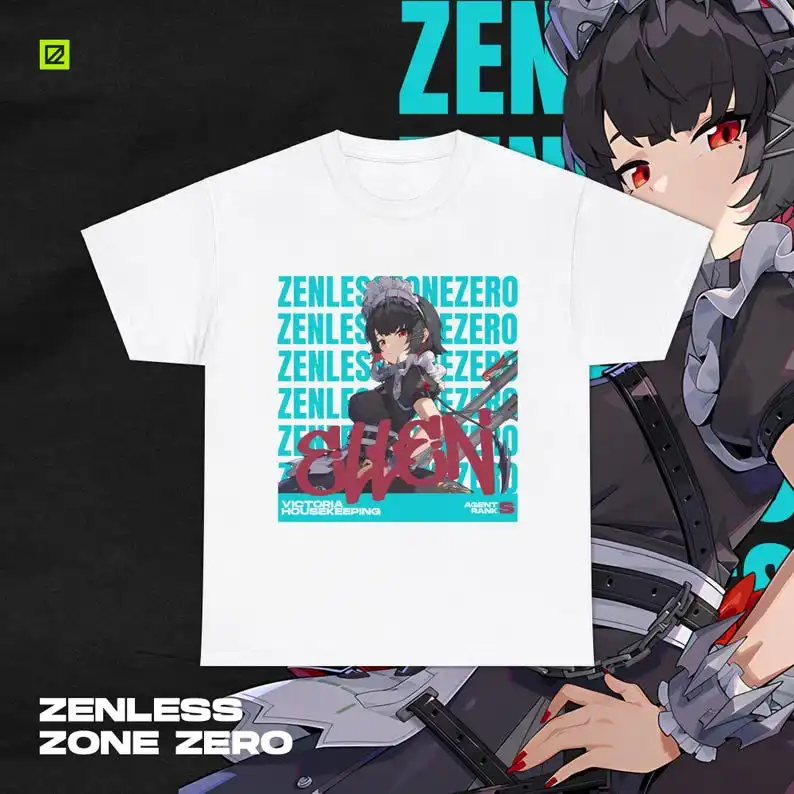 Ellen Joe Themed Streetwear Shirt, Zenless Zone Zero, ZZZ, Otaku, Unisex tee, Anime, Apparel, Gamer Merch, Cotton Tee