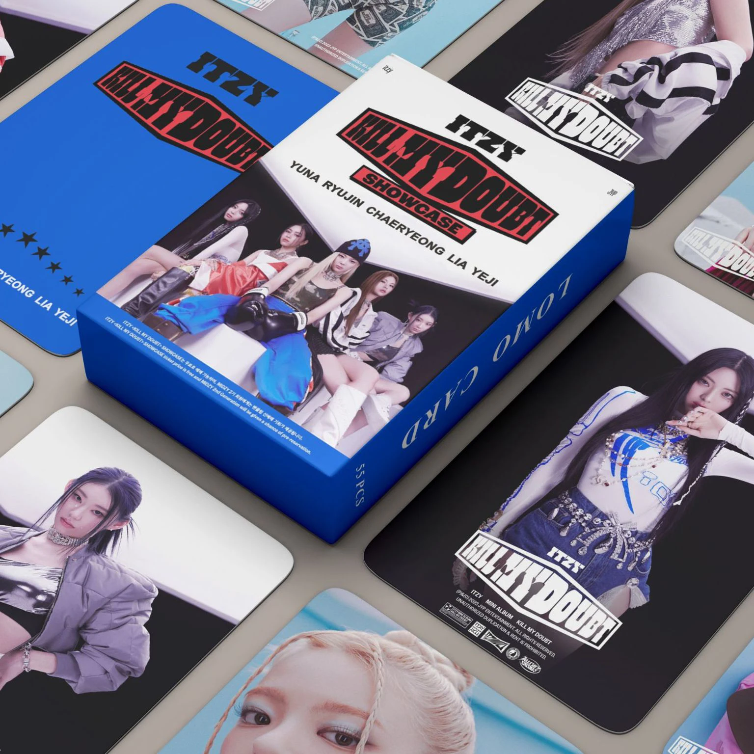 54pcs/set Kpop ITZY Lomo Cards BEST FRIENDS FOREVER 2024 Greeting Season Photo album Cards Photocard Postcard Pictures Fans Gift