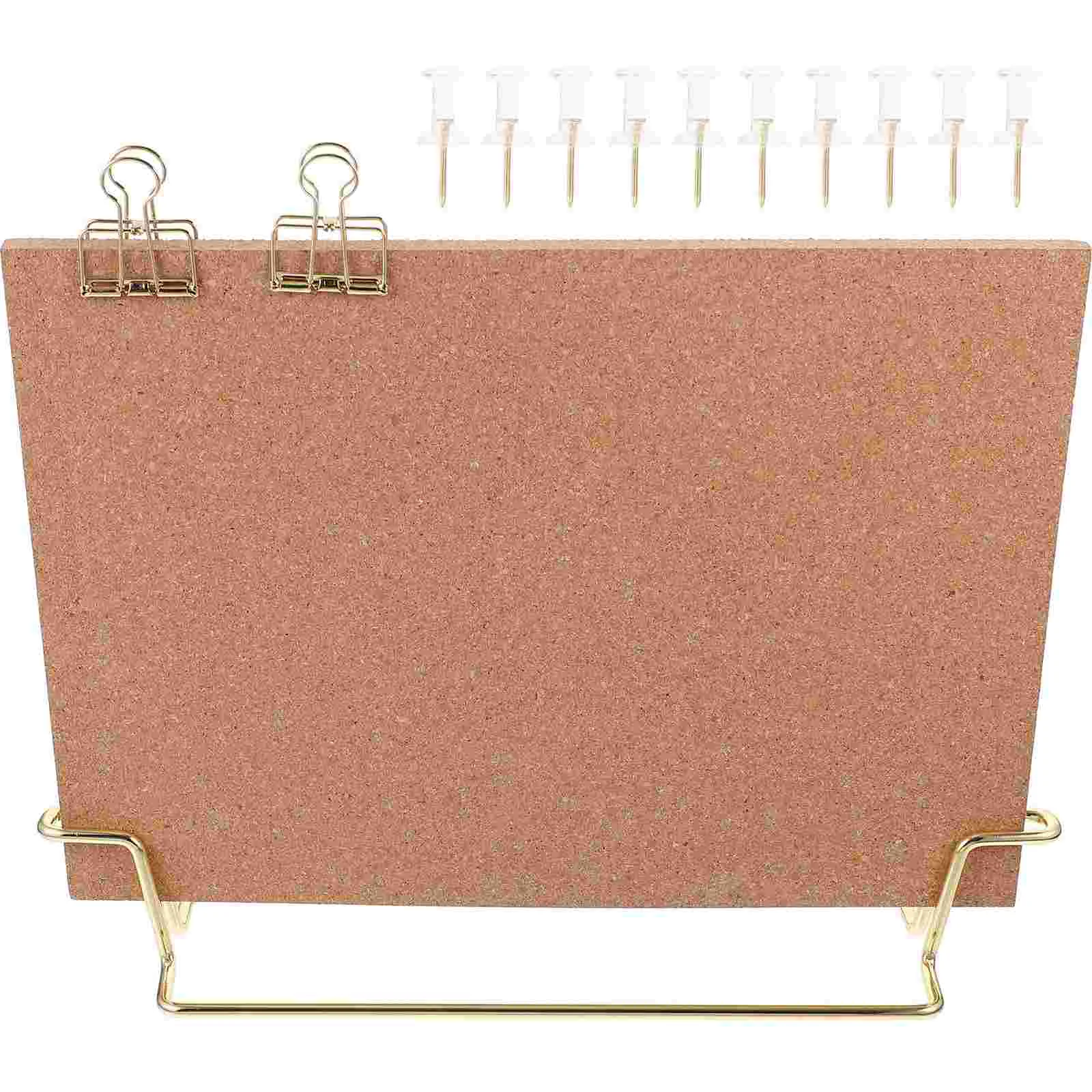 Felt Message Board Cork Office Note Photo Wall Display Bracket White Pin Reusable Picture for Photos Boards Desk