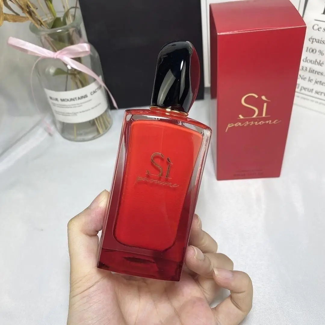 High quality original perfume, women's perfume, long lasting fragrance, floral fruity accord, Si Passione EDP