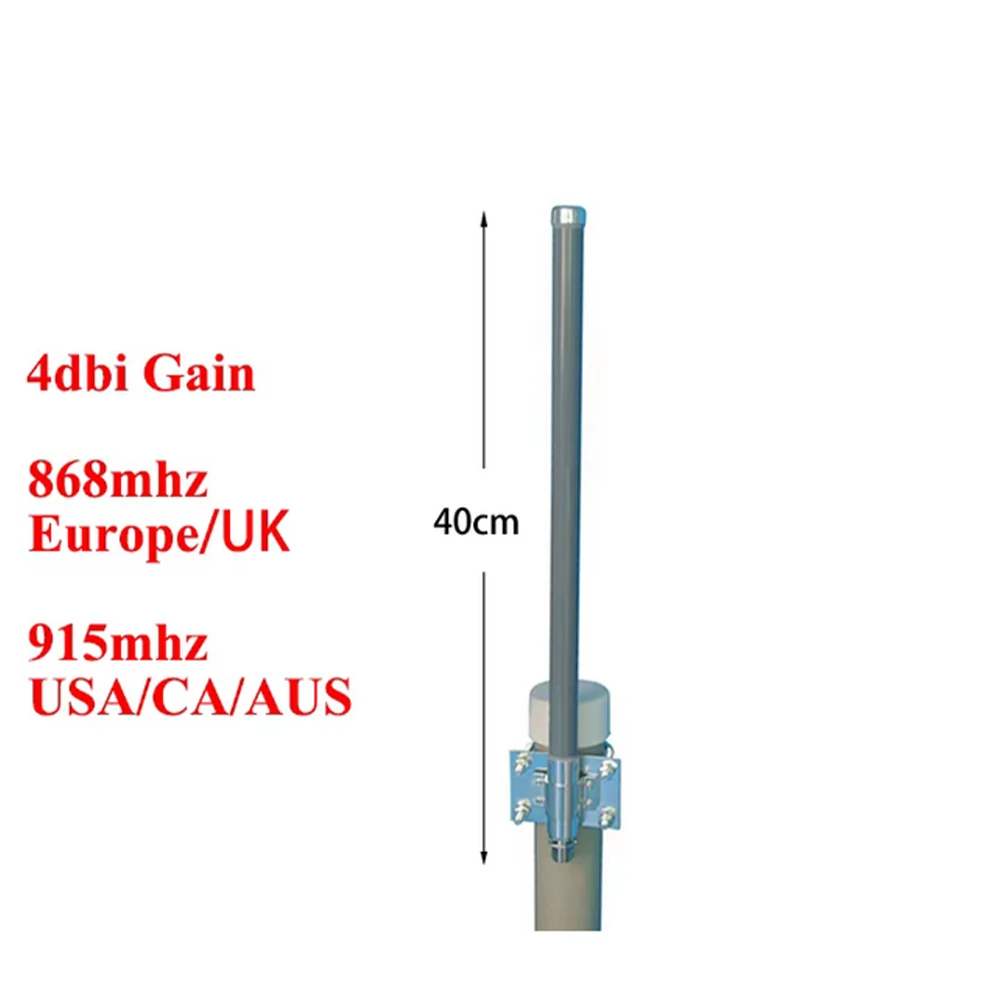 4dBi All-glassfiber NB-IOT LoRa Antenna,Compatible with 868/915MHz,Specifically Designed for Bobcat Miner & RAK Hotspot Mine