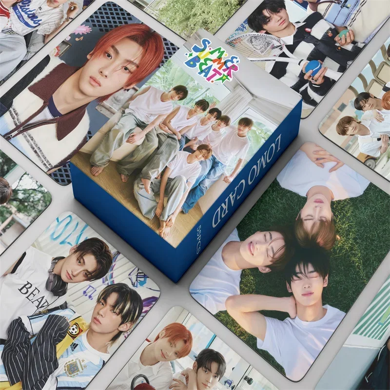 55Pcs Kpop Idol TWS Lomo Cards New Album SUMMER BEAT HD Printd Photocards SHINYU DOHOON YOUNGJAE HANJIN JIHOON Fans Gifts