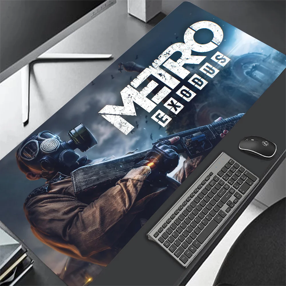 Game Metro Exodus Mousepad Desk Mat Gaming Accessories Large Gaming Mouse Pad XXL Non-Slip Game Mousepad