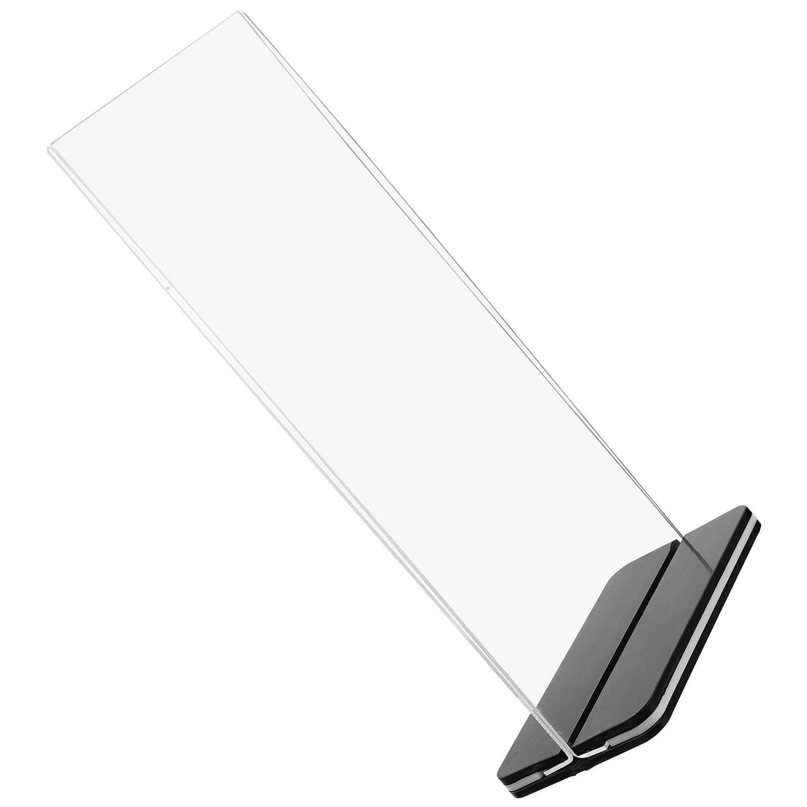 Display Board Table Sign Holders Shelf Show Rack Wedding Clear for Acrylic