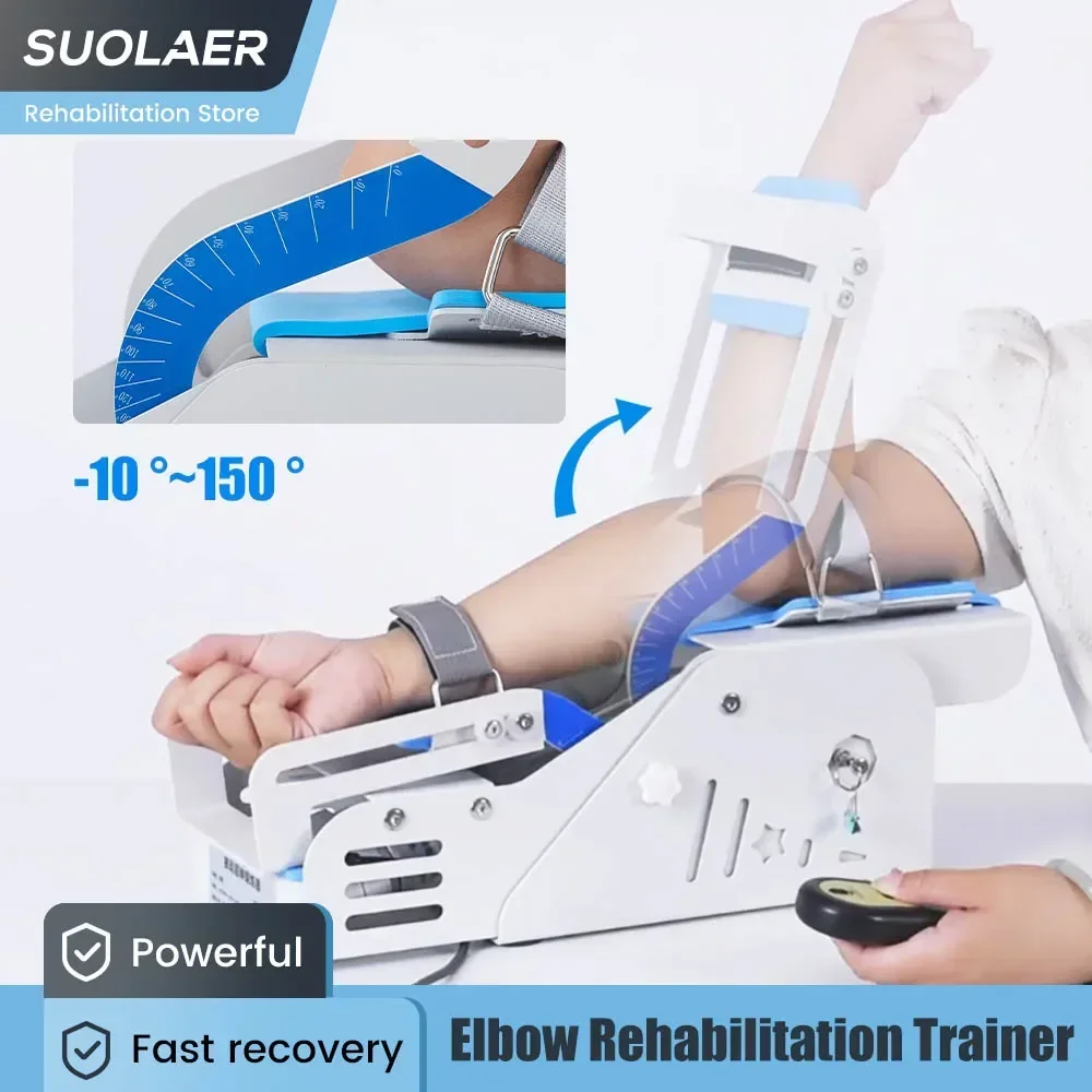 Elbow Joint and Arm Rehabilitation Training Device Automatic Arm Flexion & Extension Home Fracture Postoperative Exercise To