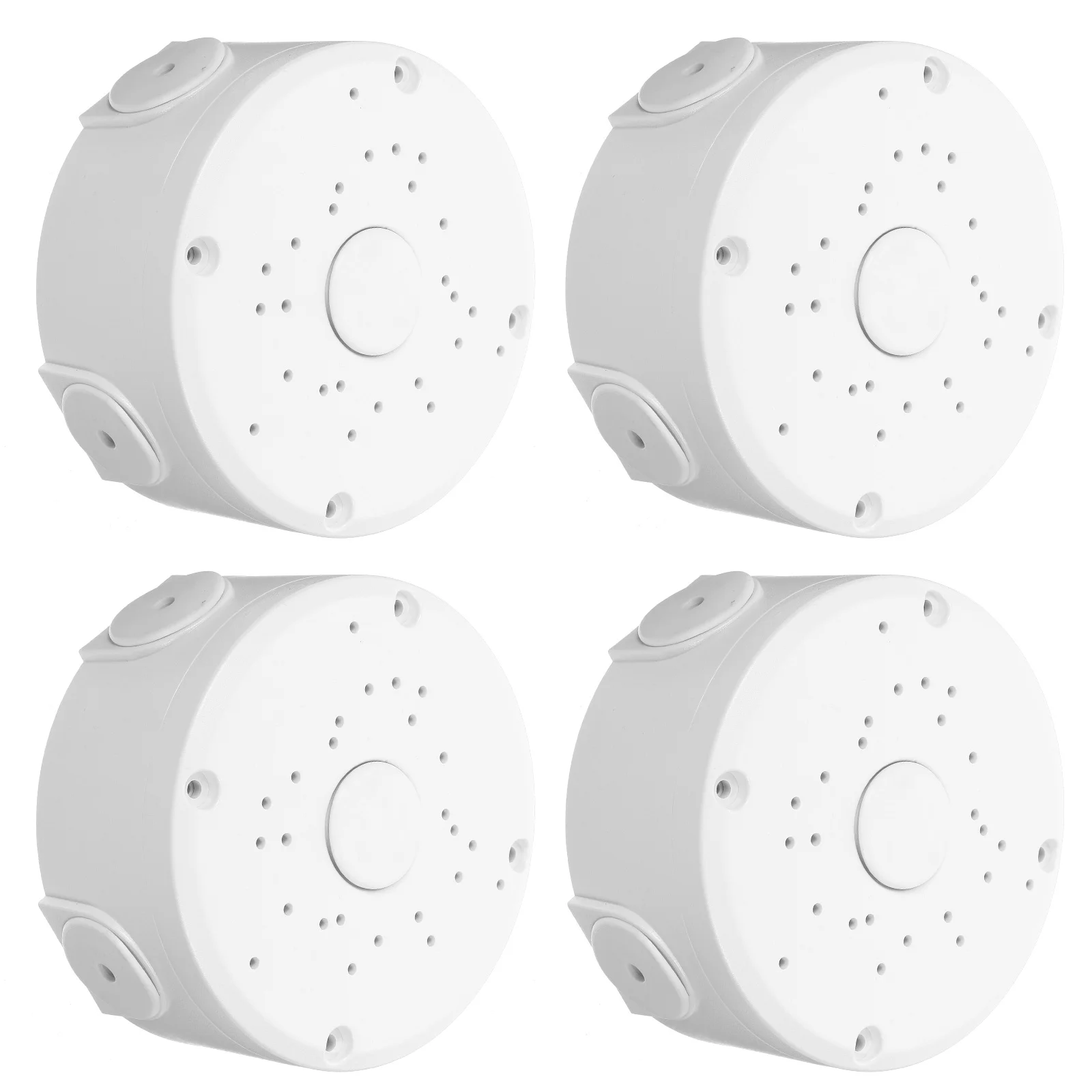 4 Pcs Hemisphere Bracket Power Strip Extension Cord Cover Outdoor Plug Covers for Cords Timer with Protector Cable Plastic Baby