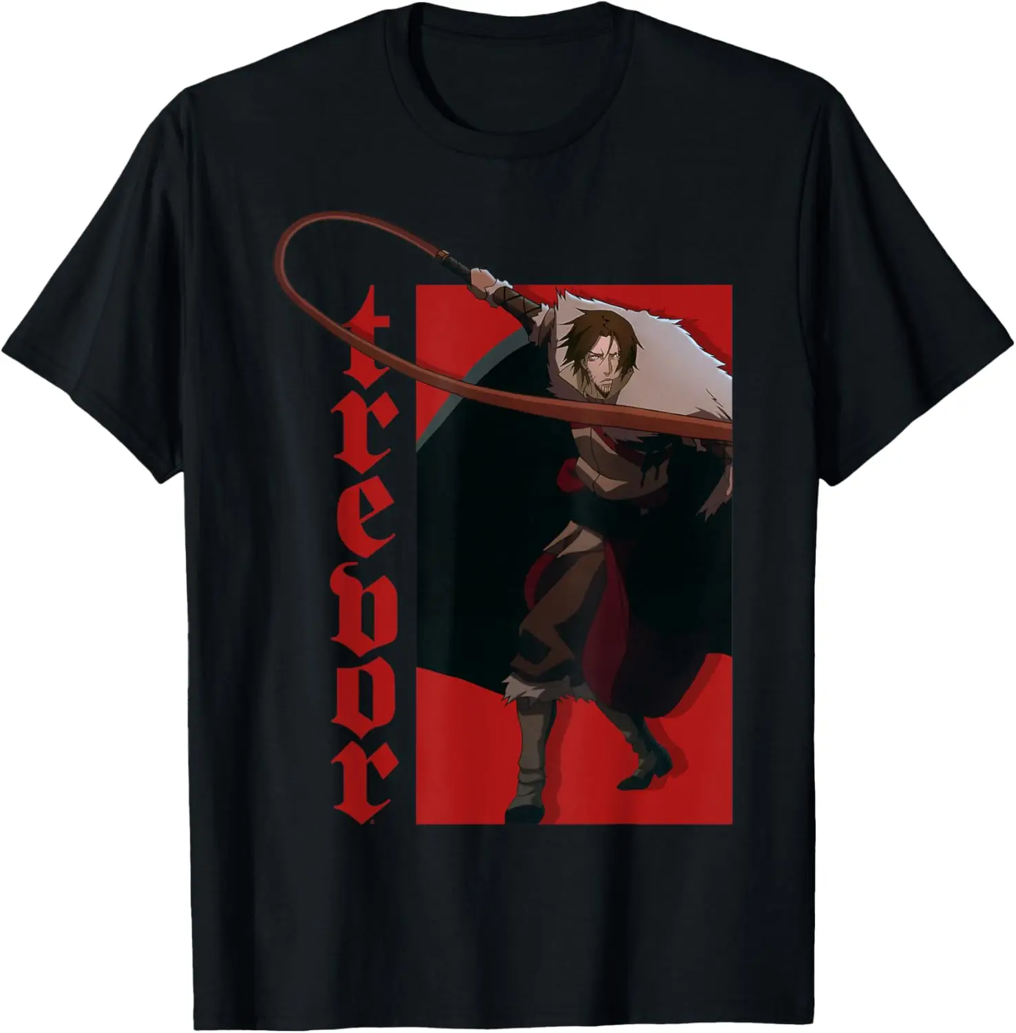 Castlevania Trevor Belmont Character Portrait T-Shirt