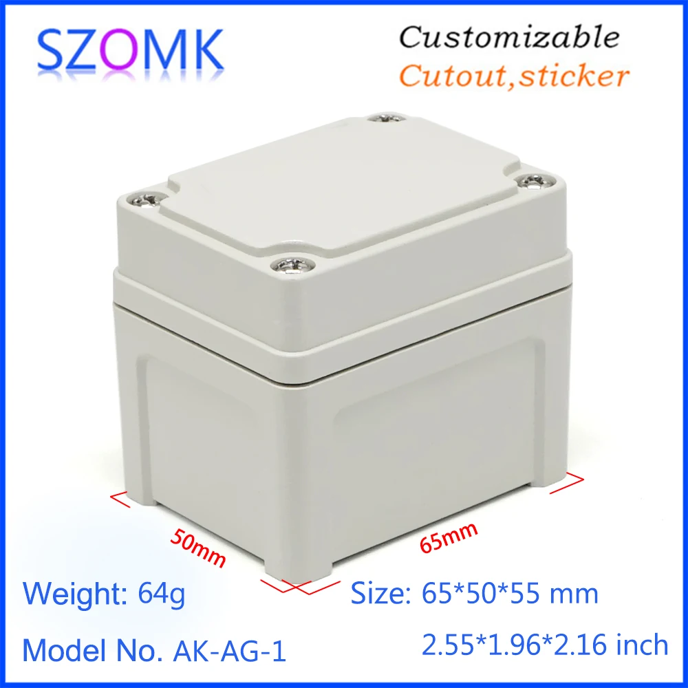 SZOMK new arrive ABS IP66 Waterproof communicate wireless terminal block junction box