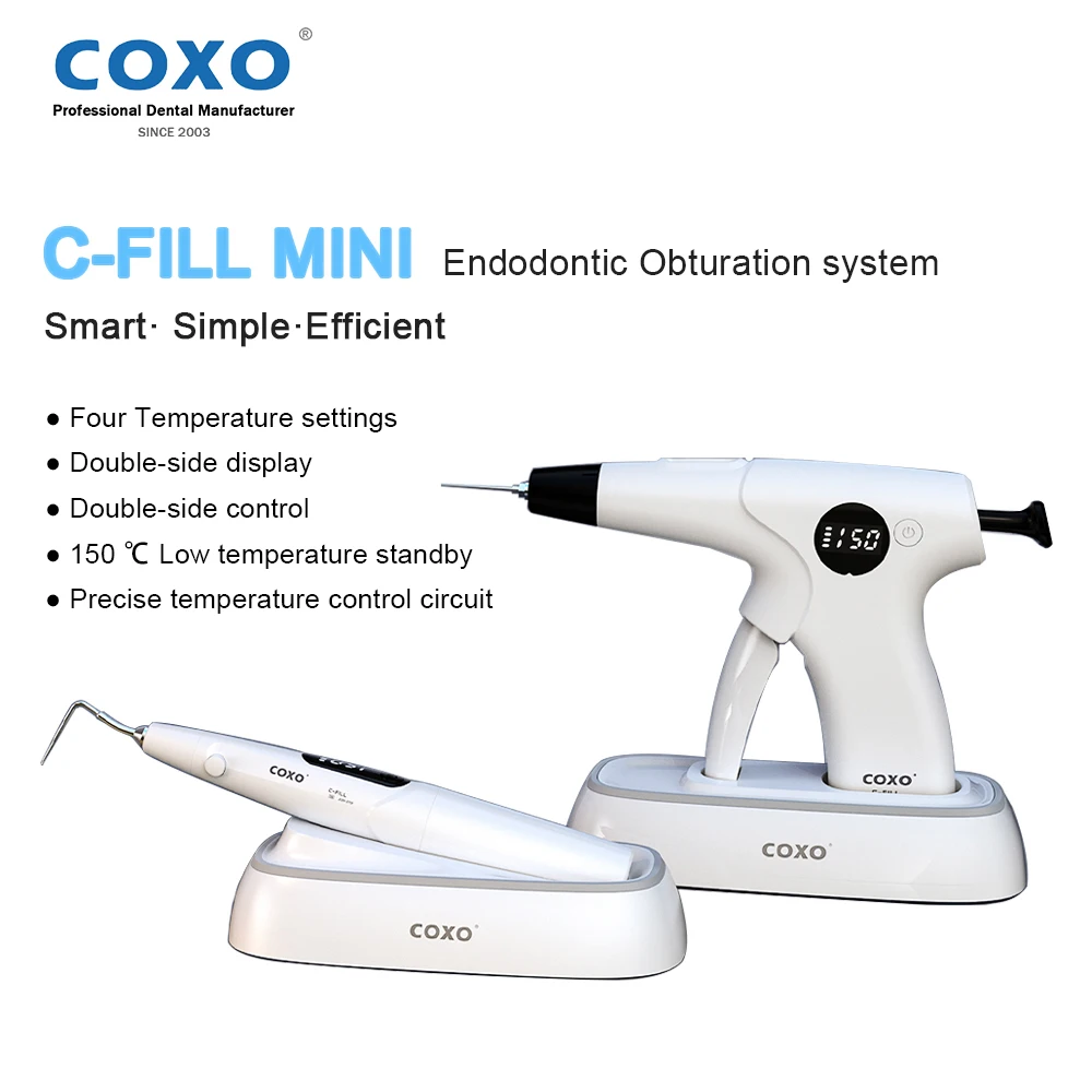 COXO C-FILL Mini Dental Endodontic Obturation System Wireless Dental Obturation Gun And Pen System For Root Canal Filling