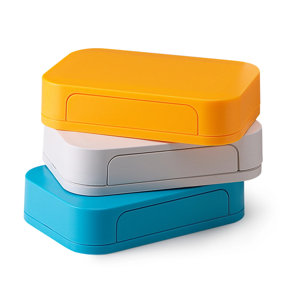 4pcs/Lot 100x67x22mm New Electronics WIFI Router Plastic Enclosure ABS Plastic Junction Box Electrical Plastic Enclosure Housing