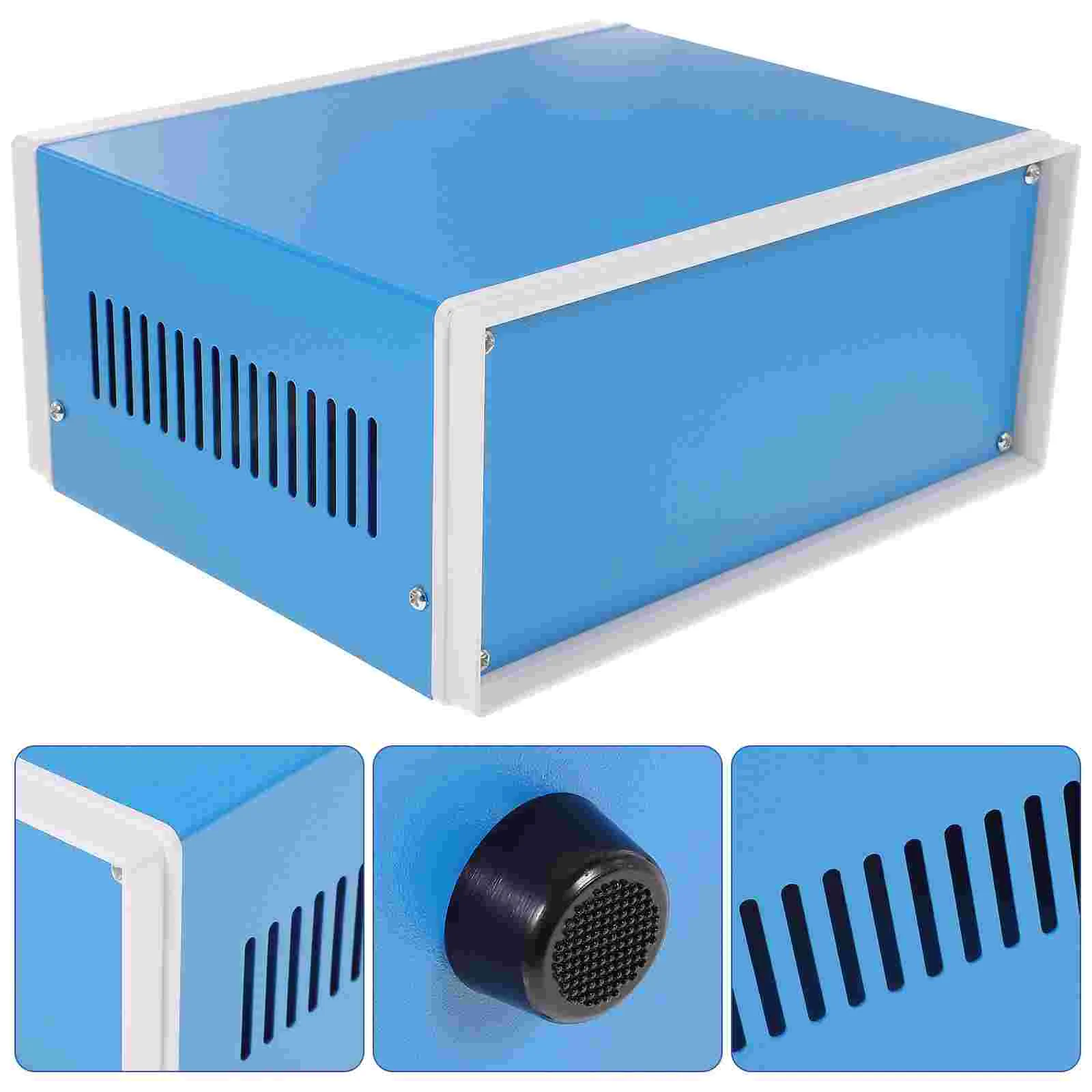 Electronic Junction Box Project Boxes for Electronics DIY Electric Enclosure Case Preventive Enclosures Aluminum Glass