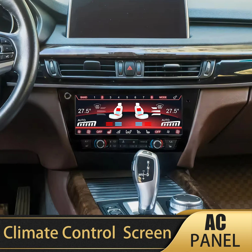 Heater Climate A/C Control Switch Panel 10.25'' Touch Screen Digital For BMW X5 F15 X6 F16 Air Conditioner Conditionin