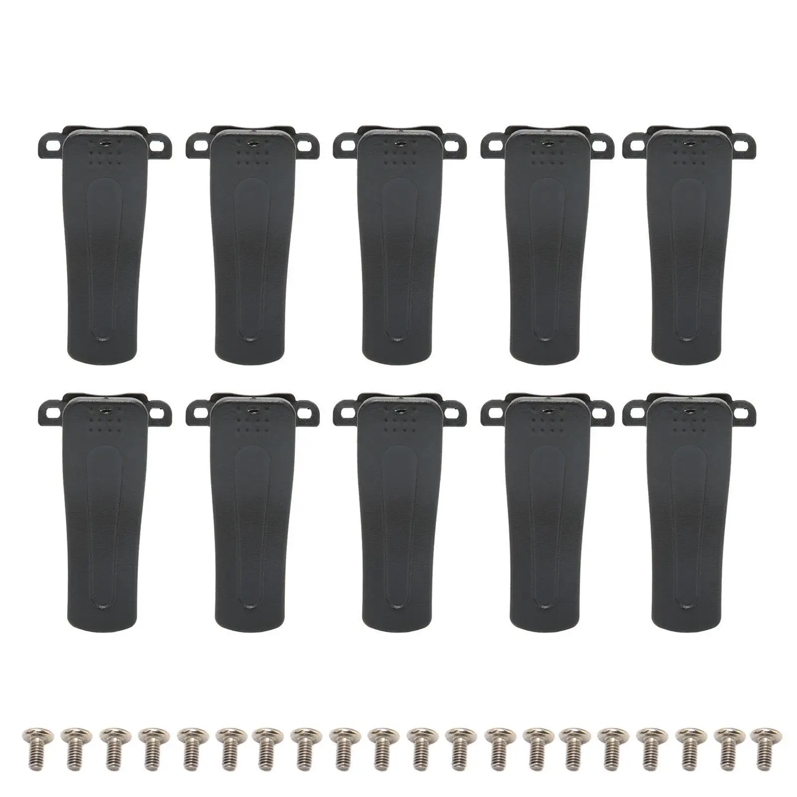 for bf 777S for bf 888S for radio Clip - Durable Plastic Replacement, Easy Installation, Black Clamp