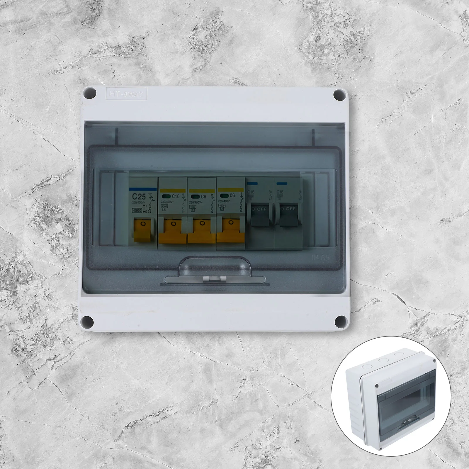 Distribution Protection Box Small Plastic Boxes Electrical Weatherproof Water Blocking PC