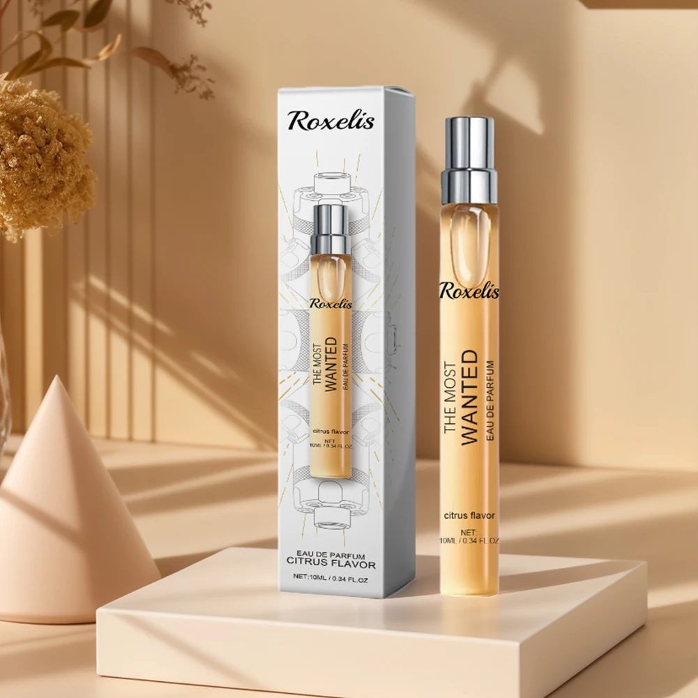 10ml Men Perfume Romantic Perfume Portable Body Fragrance Spray Woody Notes/Citrus/Ginger Cologne Dating Long Lasting Perfume