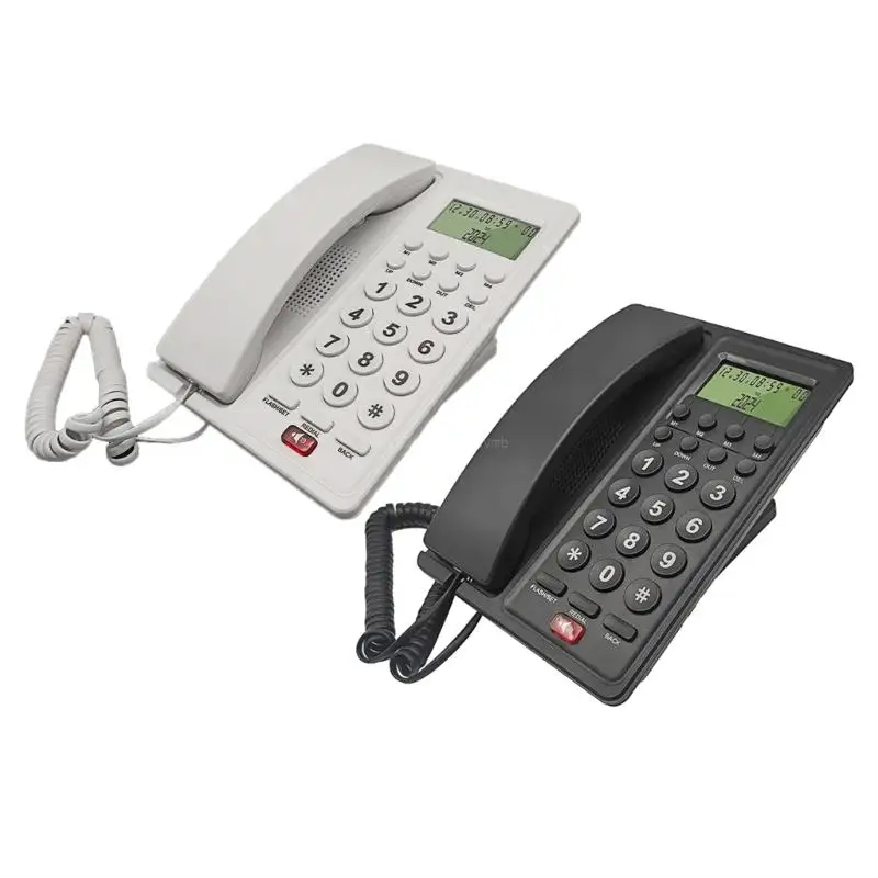Corded Phone Office Telephone With Caller Display Landline Telephones for Use in Hotels and Businesses