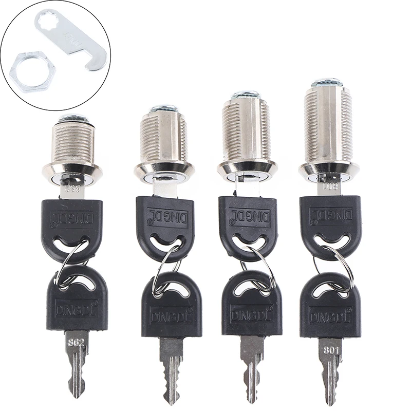 Hardware Cylinder Locks Door Cabinet Mailbox Padlock Drawer Cupboard Lock