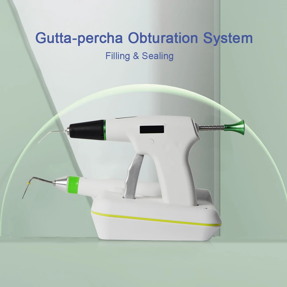 Dental Endo Gutta Percha Obturation System Wireless Obturation Pen And Gun OLED LCD Display Endodontic Dentistry Tools