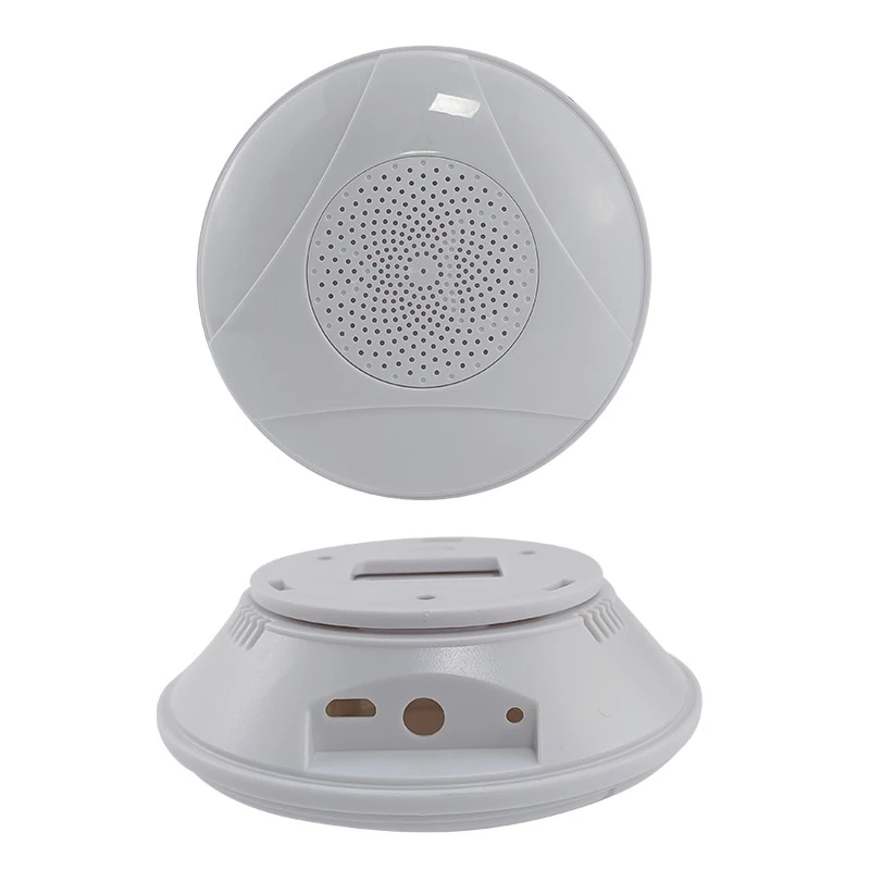 110x36mm Diy Smart Home Smoke Sensor Enclosure Ceiling Voice Control Pickup Shell Gas Detector Temperature Humidity Sensor Box