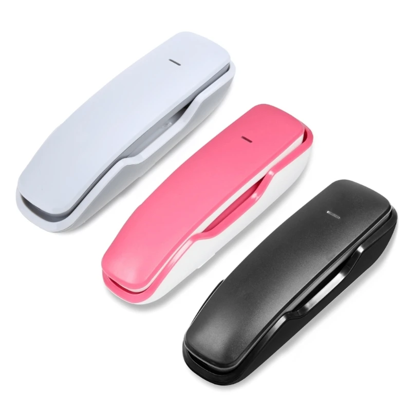 R6FF A061 Wall-Mounted Landlines Portable Mini Phone Wall Hanging Telephone for Home