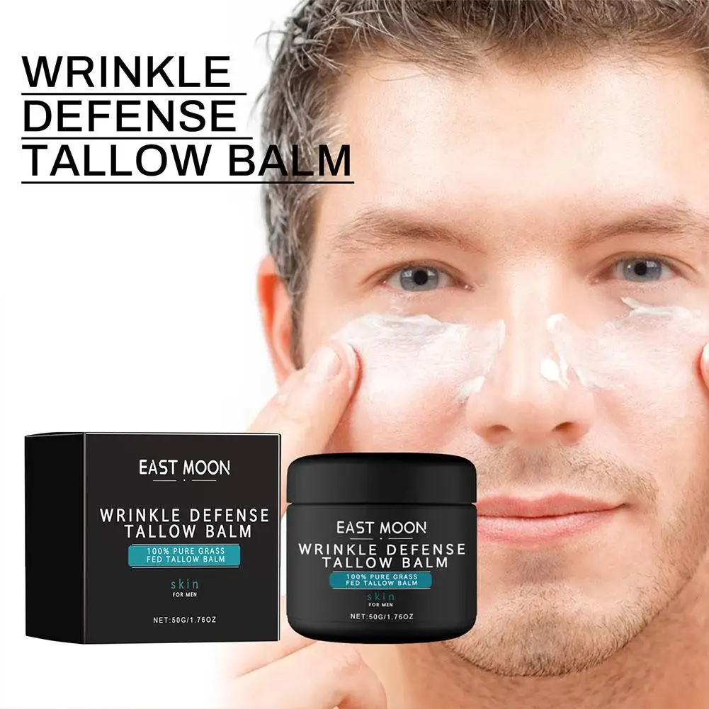 Men's Anti Wrinkle Cream Firming Lifting Fade Fine Skin Brightening Hydrating Care Moisturizing Lines Cream 50g Facial I0H9