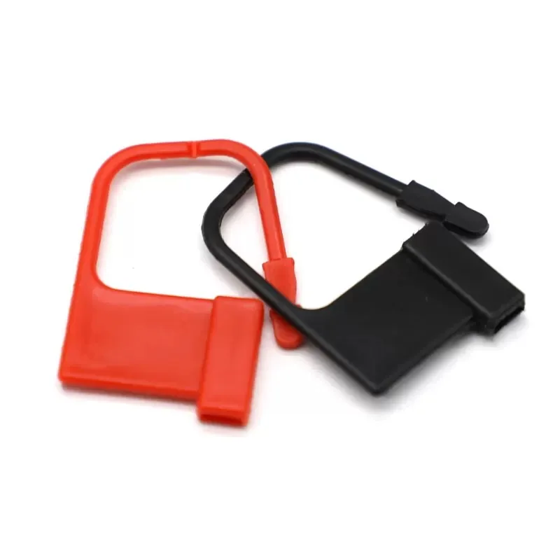 EYRO Plastic Padlock/Individually Numbered Disposable Security Seals Tamper-Proof, Self-Locking Plastic Tags for L