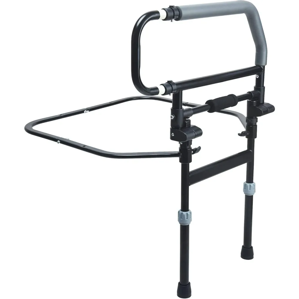 Heavy Duty Bed Rail for Senior & Elderly Falling Out of Bed - Foldable Beds Assist Handle, Safety Beds Rails for Elderly