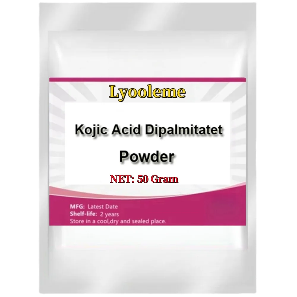 High Quality Kojic Acid Dipalmitate Extract Powder Whitening Skin, Sunscreen And Freckle Removing