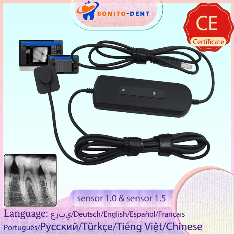 Xpect vision dental intraoral X ray sensor / Size 1.0& 1.5 Digital imaging system radiography rvg sensor for clinic