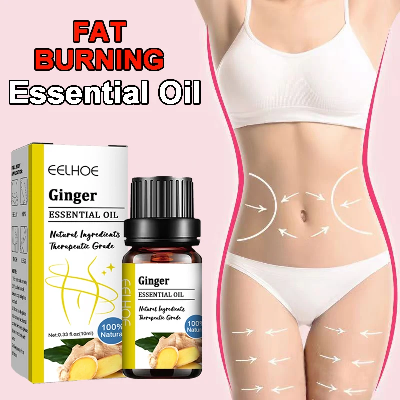 Fat burning weight loss essential oil for men and women 100% green, safe and healthy to reduce weight