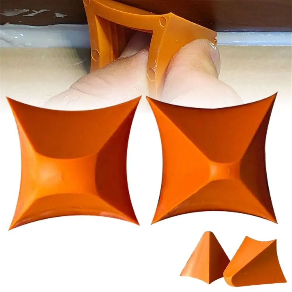 1/2Pcs Reusable Silicone Seam Tools Caulking Applicator 4/6/10/16mm 3 in 1 Silicone Caulking Tool Waterproof Kitchen Bathroom
