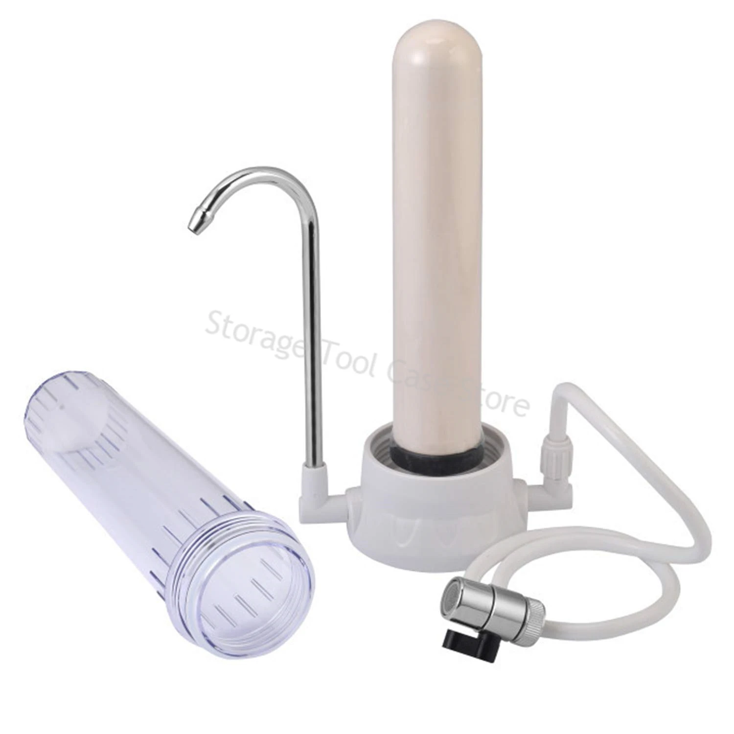 Water Purifier Household Direct Drinking Tap Filter Tap Water Transparent Water Filter Ceramic Cartridge