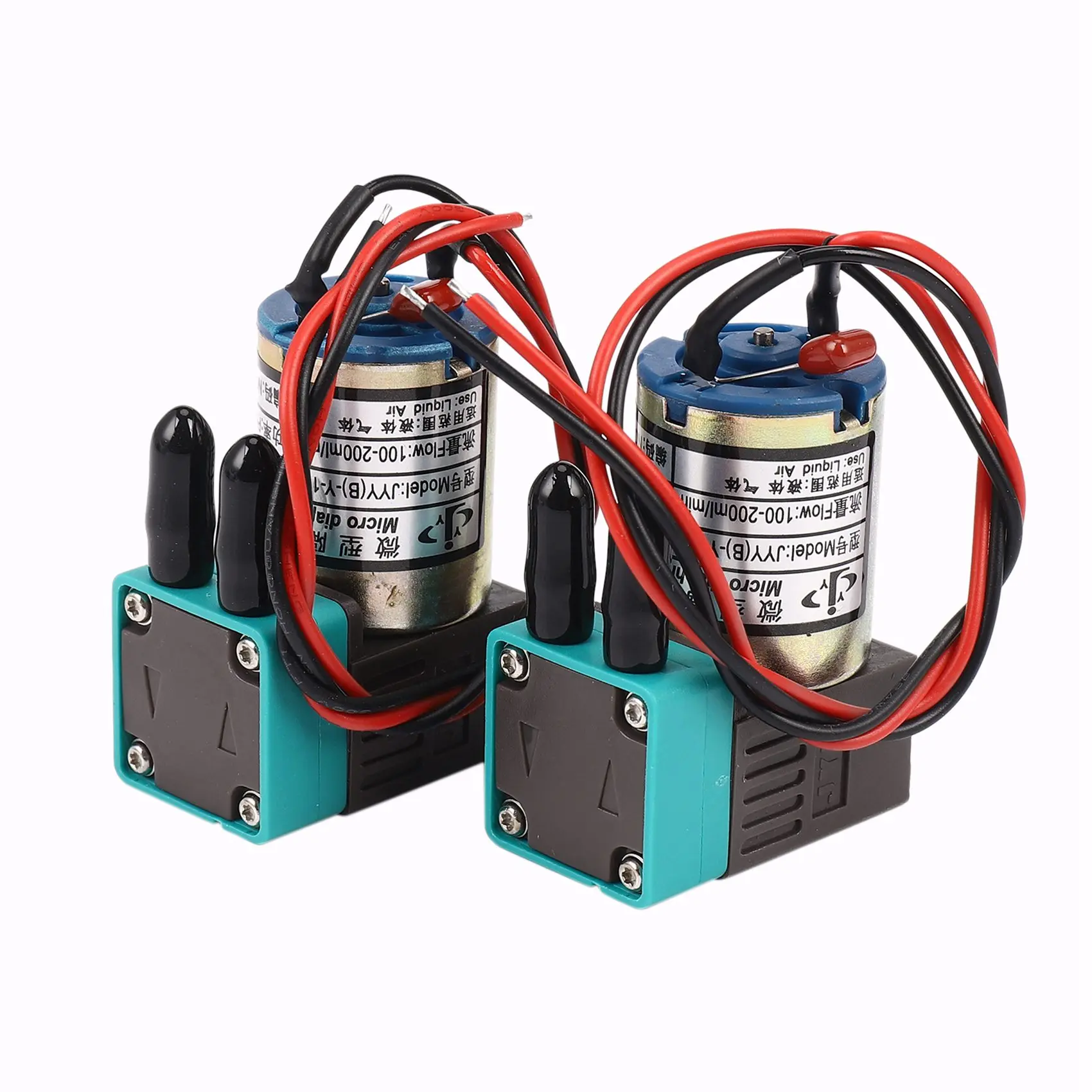 2Pcs/Lot JYY Small Ink Pump for Galaxy Wit Color Human Infiniti Phaeton Solvent Plotter Printer 3W 24V100-200Ml Micro-Ink