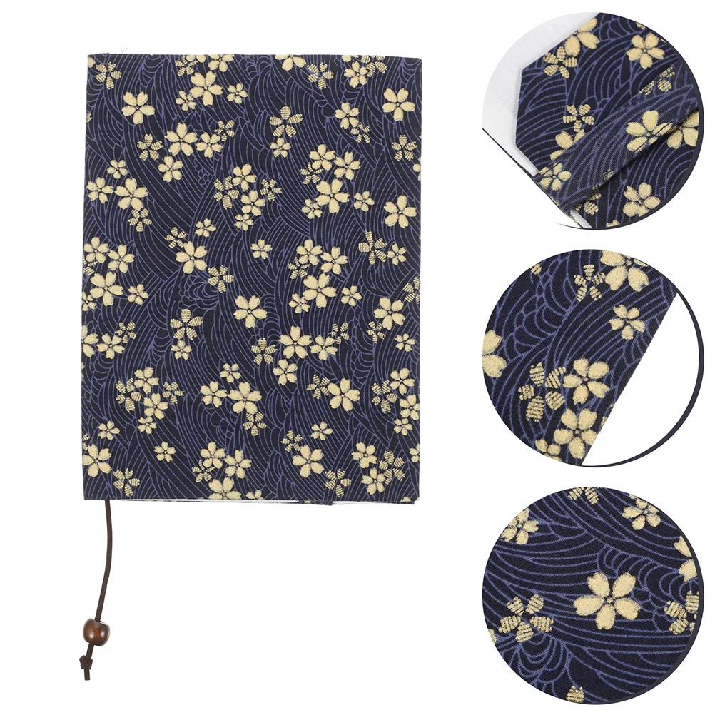 Book Cover Journal Sleeve Ornamental Delicate Protector Hand-made Decor Decorative Exquisite Cloth