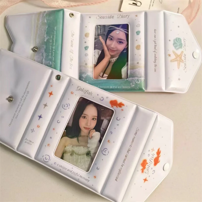 Kpop 3 Inch Postcard Organizer Card Book Photocard Holder Collector Card Card Book Album Photo Idol Photo Card Card Holder