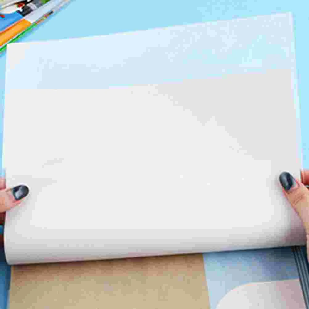 10 Sheets Waterproof Book Film Cases Clear Cover Protector Reusable Covers Pp Dust Student Plastic
