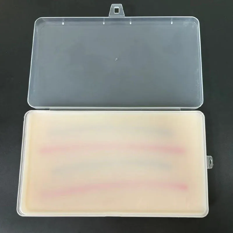 Intravenous Injection Model Nurse Medical Student Practice Puncture Soft Silicone Flap Four Blood Vessels With Box Repeated Use