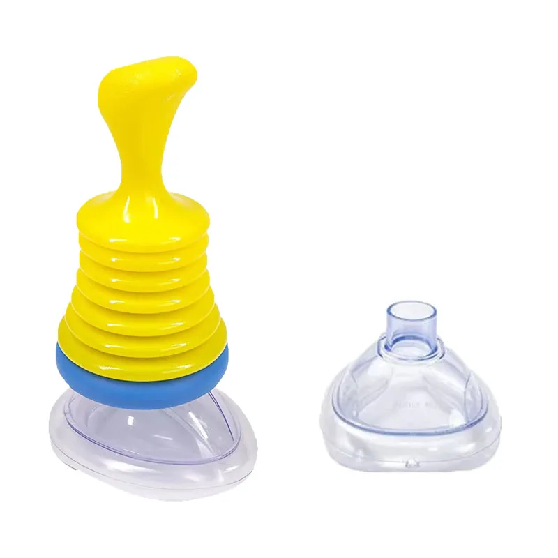Portable CPR First Aid Kit Choking Saving Asphyxia Rescue Vac Device Supplies Home Outdoor Choke Combo Kits for Adult Children