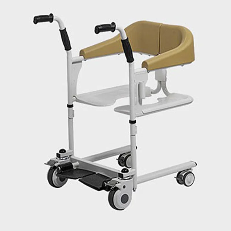 Patient Transfer Lift Chair Elderly Moving Machine with Wheels