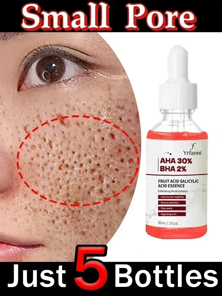 Pore Shrinking Serum Repairs Large Pores Salicylic Acid Face Serum Anti-wrinkle Facial Serum