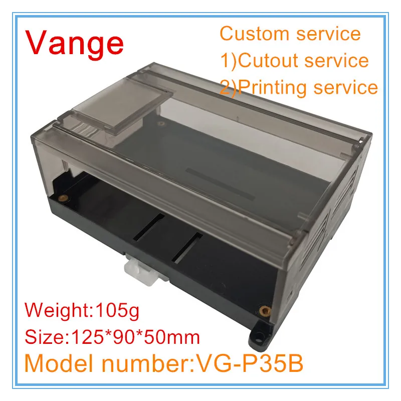 Vange PLC project box 125*90*50mm ABS plastic junction box
